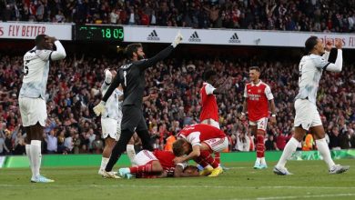 Paul Merson and Jamie Redknapp agree on Arsenal vs Liverpool penalty shootout as Jurgen Klopp looks on