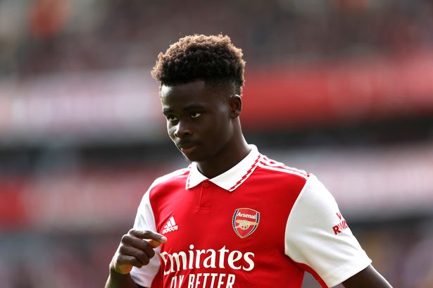 Bukayo Saka drops big hint on Arsenal future amid £200k-a-week contract offer and Man City link