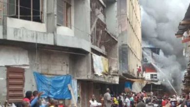 Again, Fire Guts Balogun Market In Lagos, Destroys Properties