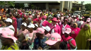 Sanwo-Olu Leads As APC Women Hold Rally To Support Tinubu