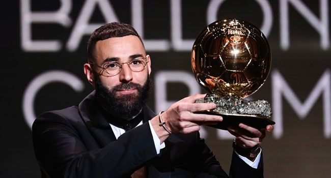 French Star Karim Benzema Wins First Ballon d’Or