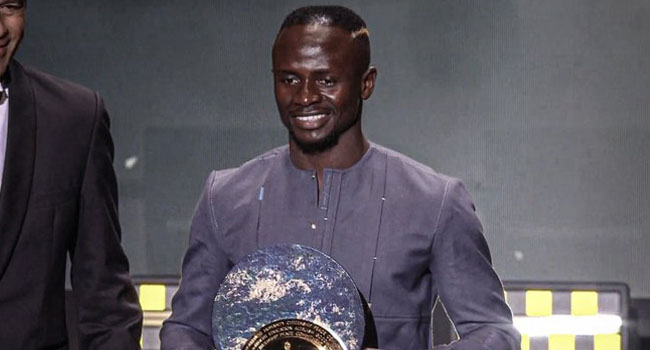 Sadio Mane Wins Maiden Socrates Award For Charity Works