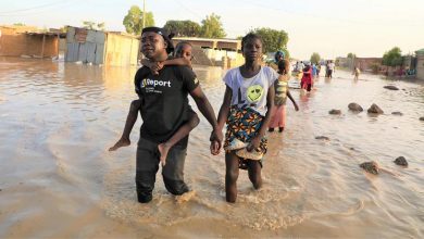 More than 27 million children are at risk from the floods that are setting a record breaking |