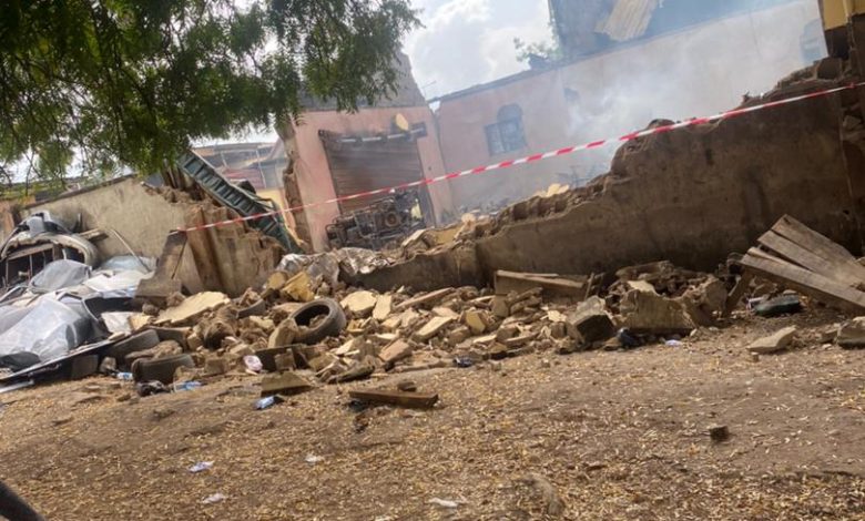 Hoodlums Set INEC Office Ablaze In Ogun 