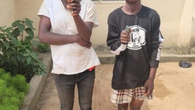 29-Yr Old Lady Arrested With A Teenager For Robbery In Ogun