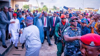 Photos: Atiku, Okowa, Davido, Ooni, Others Grace Adeleke’s Inauguration As Osun Governor