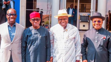 Wike Absent As South-South PDP Govs Back Atiku-Okowa Candidacy