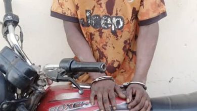 So-Safe Apprehends 25-Year-Old Man For Stealing Motorcycle In Ogun