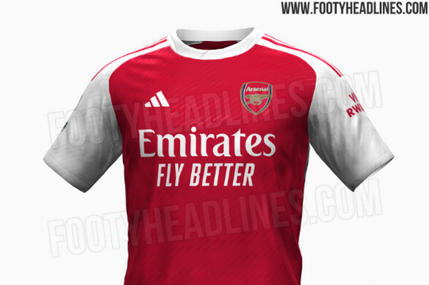 Arsenal’s 2023/24 home kit has been ‘leaked’ with Adidas set to bring back the classic design