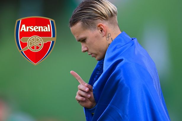 Arsenal to avoid naming Mykhaylo Mudryk in Premier League club if £40m move goes through.