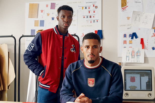 Arsenal launched a new retro kit with a hilarious video featuring William Saliba and Eddie Nketiah