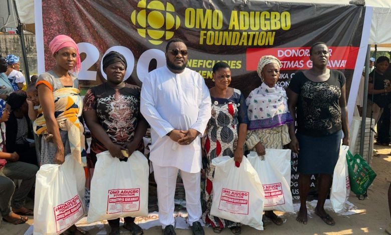 Yuletide Celebration: Omo Adugbo Foundation Reaches Out To 200 Women In Lagos