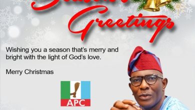 Engr.Tunji Akinosi Greets Christian Faithfuls On Christmas