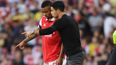 Mikel Arteta gave an update on Gabriel Jesus’ injury ahead of Tottenham vs Arsenal