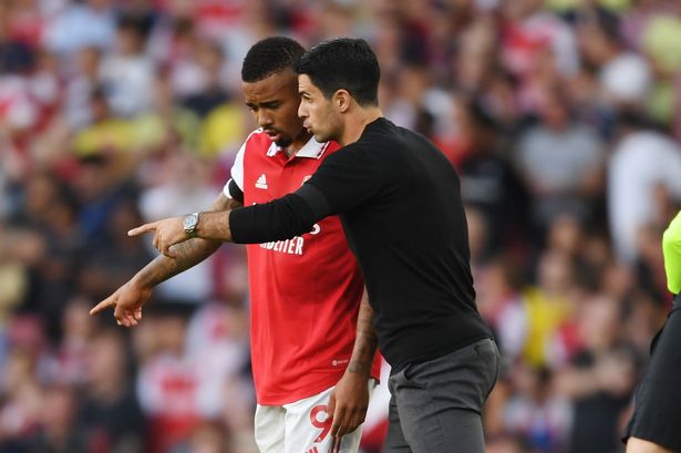 Mikel Arteta gave an update on Gabriel Jesus’ injury ahead of Tottenham vs Arsenal