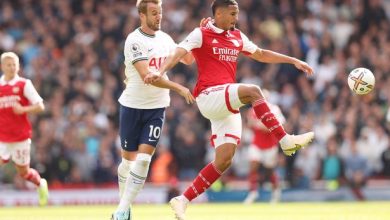 The former Arsenal star named just two Tottenham players in the North London Derby combined XI