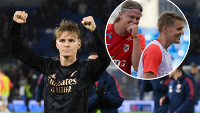 Martin Odegaard reveals how to keep Arsenal calm vs Brighton and rejects Erling Haaland talks