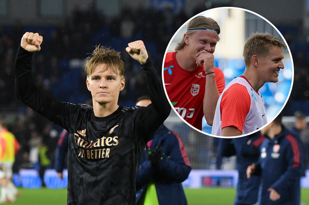 Martin Odegaard reveals how to keep Arsenal calm vs Brighton and rejects Erling Haaland talks