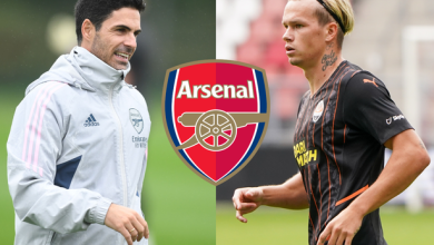 When Mykhaylo Mudryk could make his Arsenal debut after transferring £62m during the North London Derby promotion