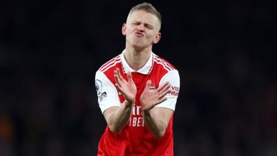 What Oleksandr Zinchenko did with the fans as Arsenal recorded a huge victory over Man United in the title race