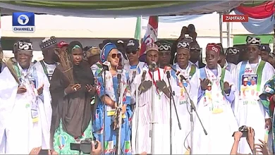 VIDEO: Tinubu Takes Campaign To Zamfara, Promises Industrialisation