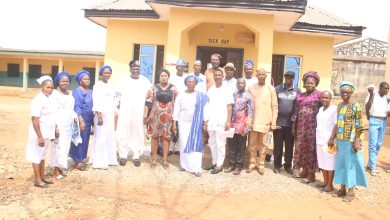 Photos: Ogbogbo Old Student Association Donates Health Bay To Alma Mater