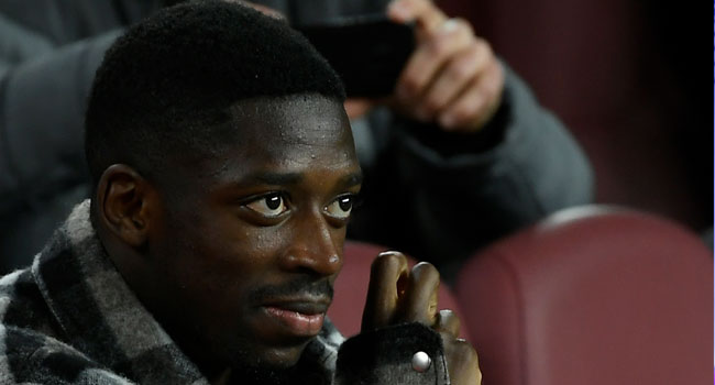 Barca Winger Dembele Could Miss Man United Clashes