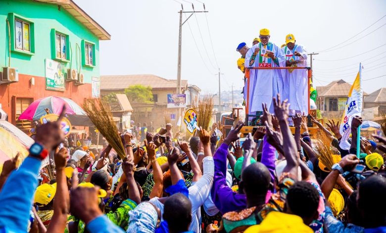 2023: Abiodun Takes Second Term Campaign To Odeda LG, Commissions 5.6Km Somorin-Kemta Road