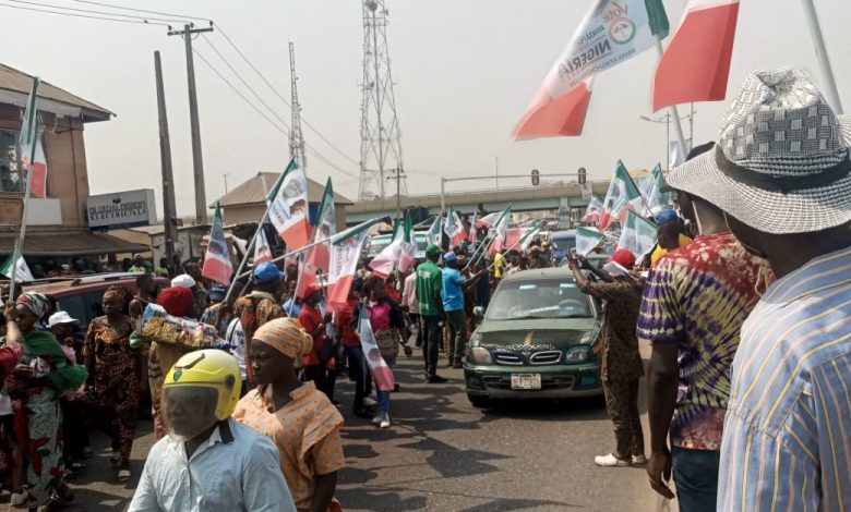 2023: Ogun PDP Youth Leader Stages Solidarity Walk For Atiku/Okowa, Adebutu/Akinlade, Others