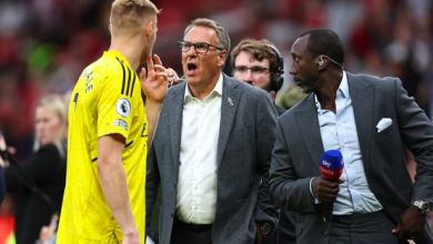 Paul Merson and Martin Keown judge Aaron Ramsdale after Arsenal’s title clash