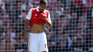 Arsenal’s full Premier League squad confirmed as Bukayo Saka and William Saliba’s absence explained