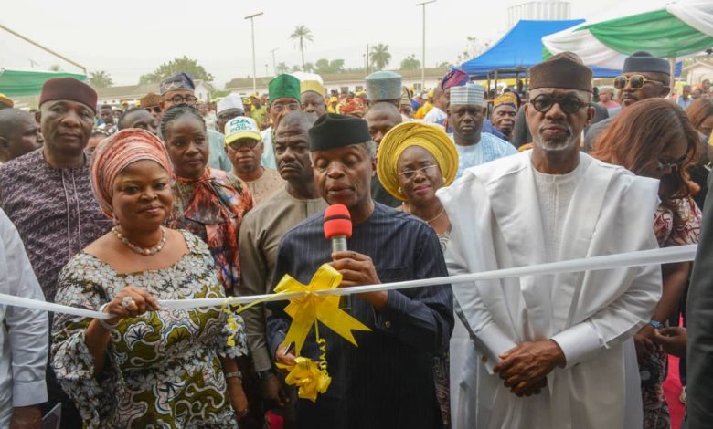 Healthcare: Osinbajo Commissions 100-Bed Maternal Hospital In Ogun