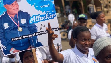 Photos: Group StaGes Mega Rally For Hon Adekoya Re-election Bid