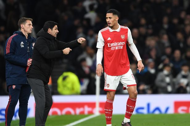 Mikel Arteta admitted he had not spoken to William Saliba for weeks as Arsenal’s deal approached