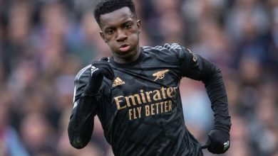Eddie Nketiah, Mohamed Elneny: Arsenal injury news and return dates ahead of Sporting’s second leg
