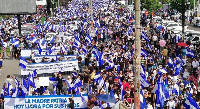 Crimes against humanity are possible in Nicaragua, independent rights research says