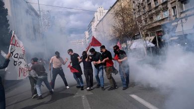 Greece train crash: Police, protesters clash at rally in Athens |  World news