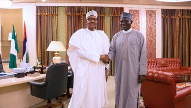 President Buhari Receives Buratai At State House Abuja (Photo Story)
