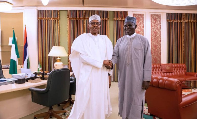 President Buhari Receives Buratai At State House Abuja (Photo Story)