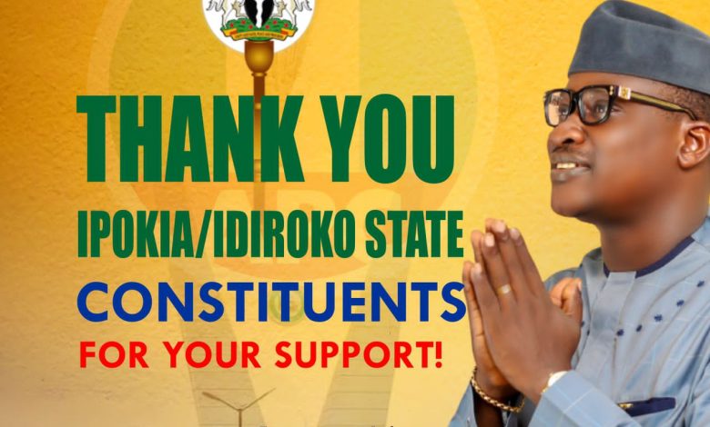 Ipokia/Idiroko State Assembly Poll: Citiside CEO, Bisi Oyedele Thanks Electorates