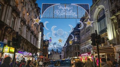 In a first, London’s Piccadilly Circus decked out with Ramadan lights |  World news