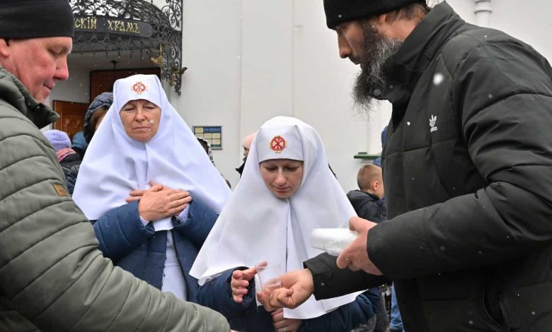 Orthodox monks in the Kyiv monastery accused of Russian links refused the release order |  World news