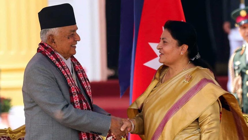 Ram Chandra Poudel sworn in as the new President of Nepal |  World news