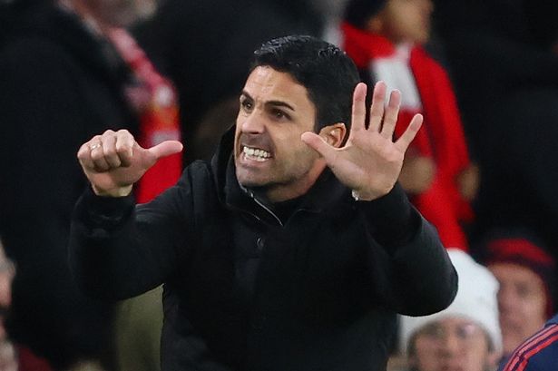 Mikel Arteta showed exactly what he was not very happy with Arsenal during the title race