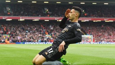 Arsenal news: The Gunners squandered a two-goal lead at Liverpool as Pep Guardiola claimed the title