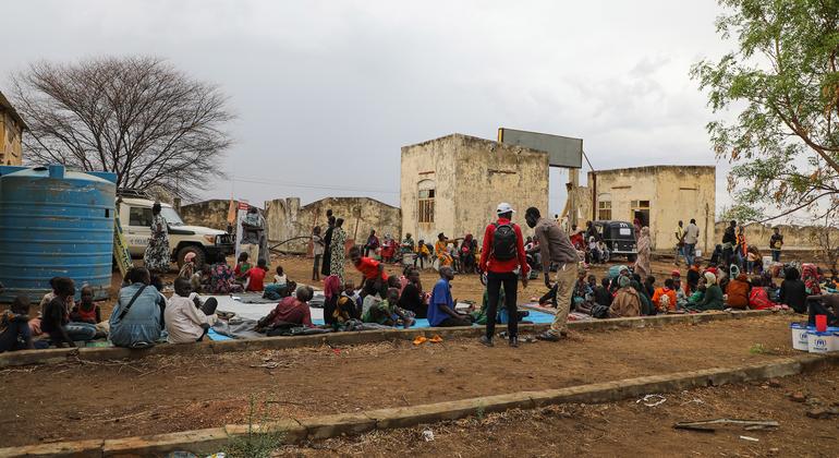 New Sudan: Thousands on the move;  the specter of ethnic conflict, hunger and thirst