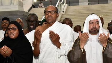 APC Govs, Buratai, EFCC Boss Visit Buhari In Saudi Arabia, Update Him On Election