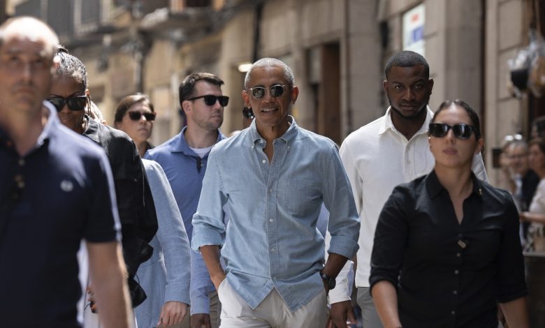 Where is Barack Obama?  In Spain for a Springsteen concert and amazing tourism  World news