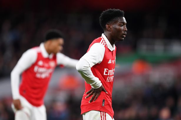 Arsenal’s Bukayo Saka is next in line for a big Wolves chance after ‘defending damage’ in training