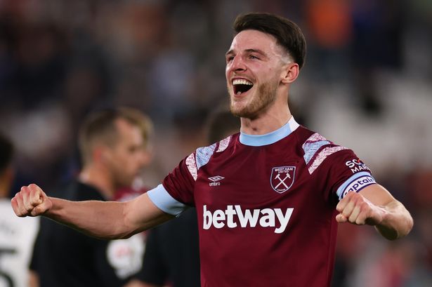 Declan Rice’s price tag reveals how Arsenal lead Chelsea and Man Utd in the race for summer transfer